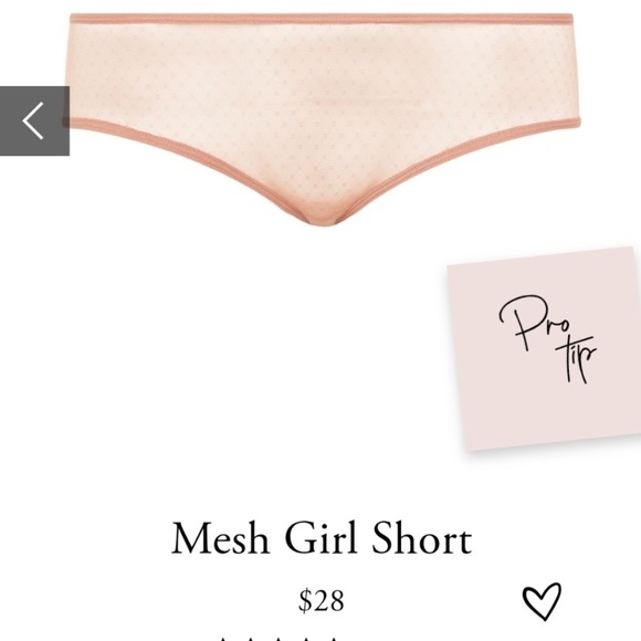 Kit undergarments mesh girlshort size 2 sand - Picture 2 of 7